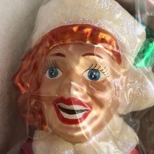NWT Rare I Love Lucy Santa Ornament in Orig Box